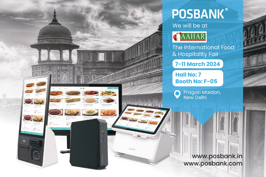 Discover POSBANK's Latest Innovations at Aahar 2024!
